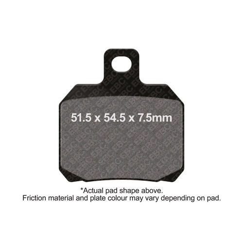 Ebc scoot organic brake pads - brake,