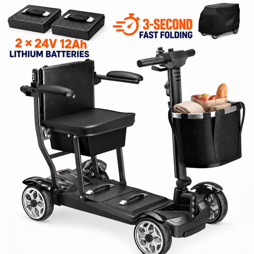 39lb foldable wheel electric - foldable, 4-wheel