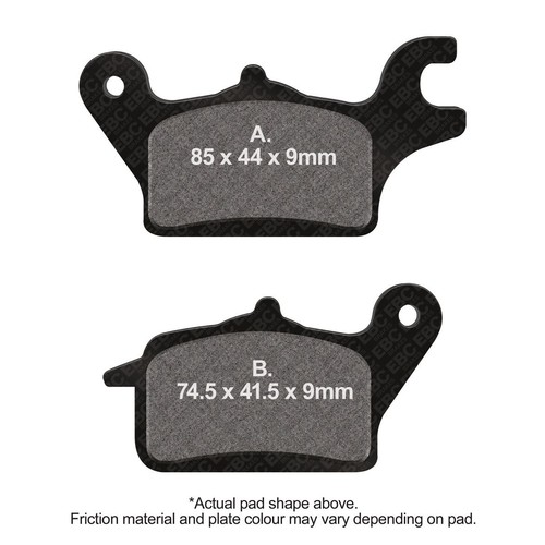 Ebc scoot org brake - org,