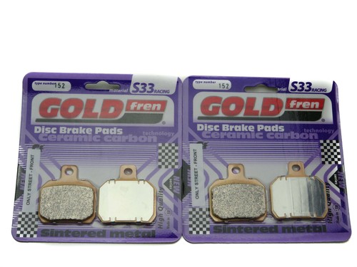 Goldfren s33 brake pads - s33, front