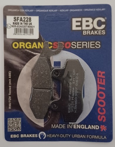Ebc front disc brake pads - disc, fits