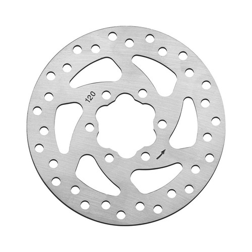Front wheel 120mm brake disc - front,