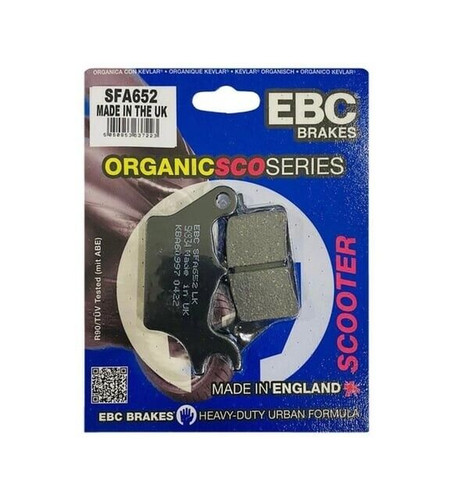 Sfa652 ebc premium brake pads - premium,