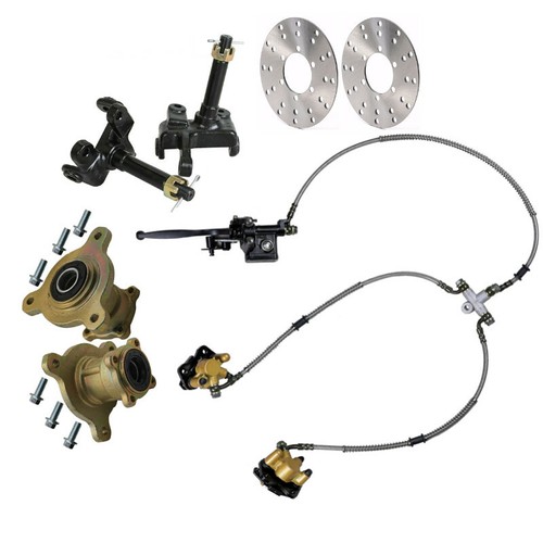 Front stud hub spindle - 3,