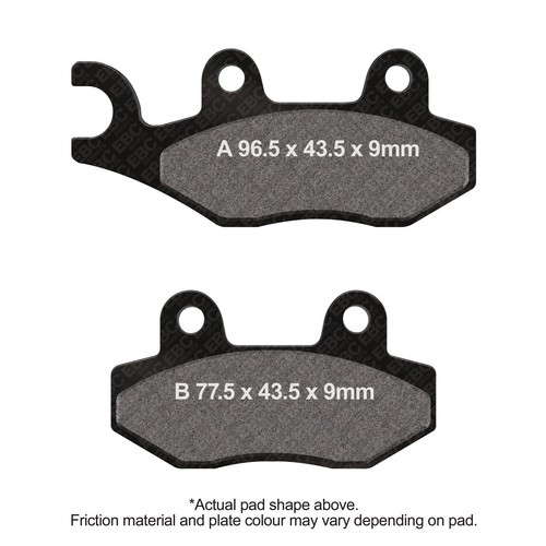 Ebc scoot org brake - ebc,